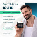 Minoxidil 5% Cream (2-Pack) – Growth Essence with Biotin, Caffeine & Hyaluronic Acid for Hairline & Beard (2 x 3.4 oz)